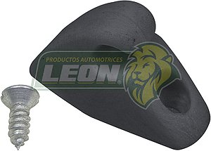 SOPORTE VISERA VW CARIBE 77-89 L, R “BASE” (NEGRO) (SV-1001)
