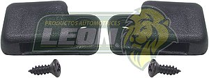SOPORTE VISERA VW SEDAN (JGO. L, R) (NEGRO)