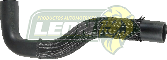 MANGUERA DESCARGA DE GASES TAPA DE CILINDROS FORD FIESTA  L4 1.3L 98-00 (93FF6K869AB) ALTO: 11 cm, LARGO: 29 cm, ØA: 24 mm, ØB: 27 mm 