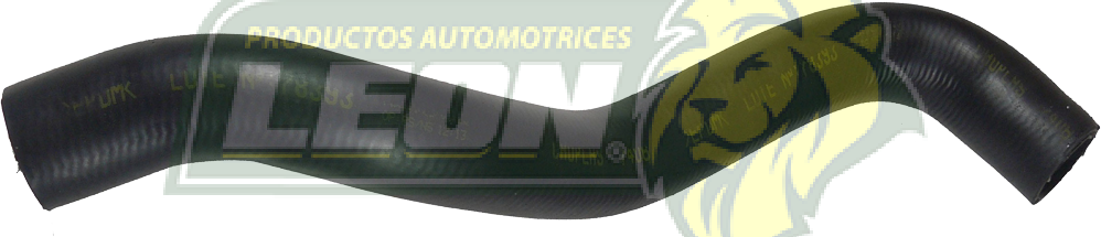 MANGUERA (5214130) RAD. INF. NISSAN SENTRA B16 L4 2.0L 07-12 (66191, 23286, 21503ET000) ALTO: 10 cm, LARGO: 40 cm, ØI: 32 mm