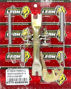 KIT FRENO TAMBOR (L) TOYOTA AVANZA 07-13 (TIPO A) 1668 S997