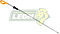 BAYONETA ACEITE NISSAN TSURU III 1.6L 8V 92-17 LARGO TOTAL: 56.5 cm, LARGO VASTAGO: 46.7 cm BRUCK