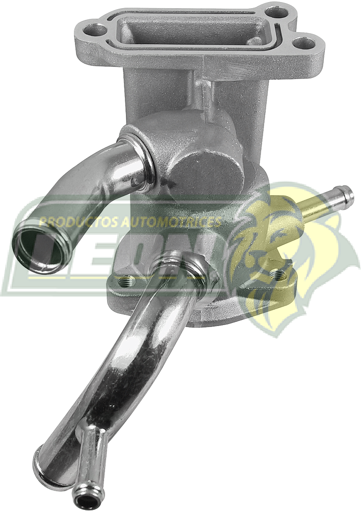 TOMA AGUA NISSAN TSURU A3 1.6L 16V 92-17, SENTRA B14 1.6L 16V 95-99, TSUBAME 1.6 16V 94-00 (2 TUBOS, 2 PIPETAS, HOUSING) (ALUMINIO)