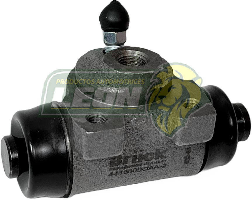 CILINDRO FRENO RUEDA NISSAN PLATINA 1.6L 02-10 (17.4 mm 11/16, 2 TOR. DE SUJECION) (METAL)