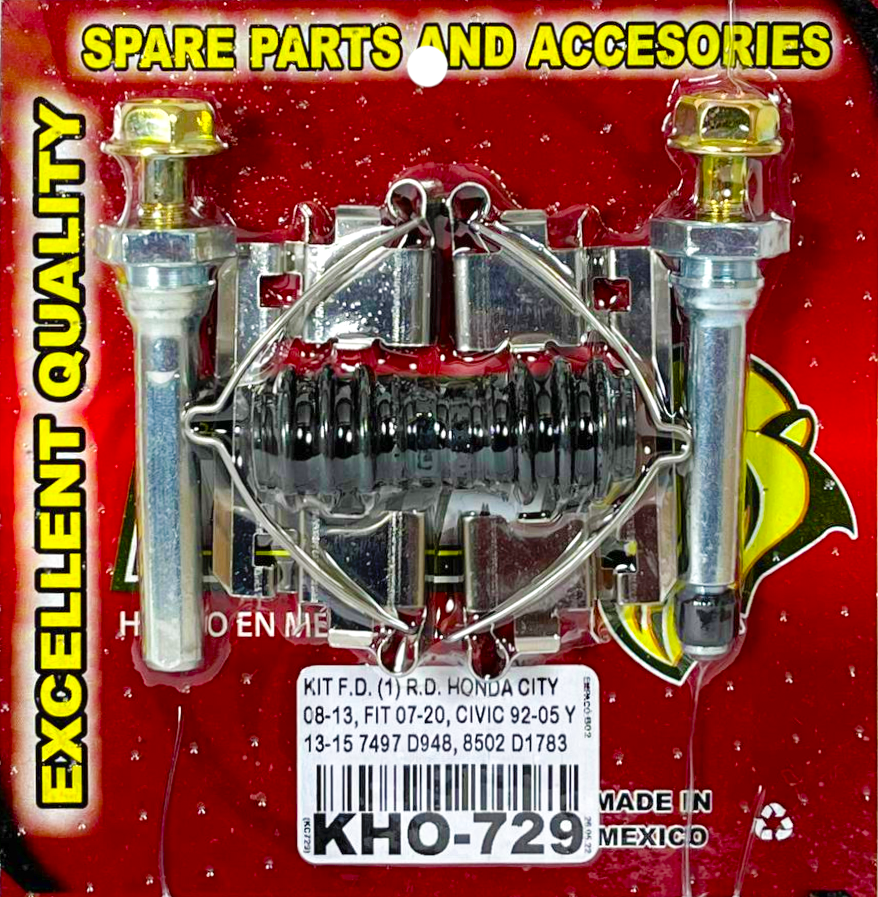 KIT F.D. (1) R.D. HONDA CITY 08-13, FIT 07-20, CIVIC 92-05 Y 13-15 7497 D948, 8502 D1783 KC729