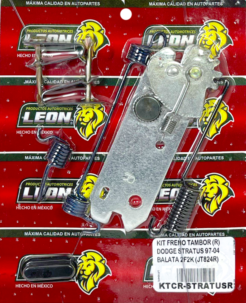 KIT FRENO TAMBOR (R) DODGE STRATUS 97-04 BALATA 2F2K (JT824R)