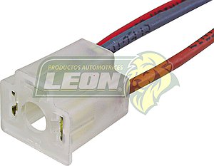 ENCHUFE DE UNIDAD H4 LATON REFORZADO CAL.12 (TRANSPARENTE) G055