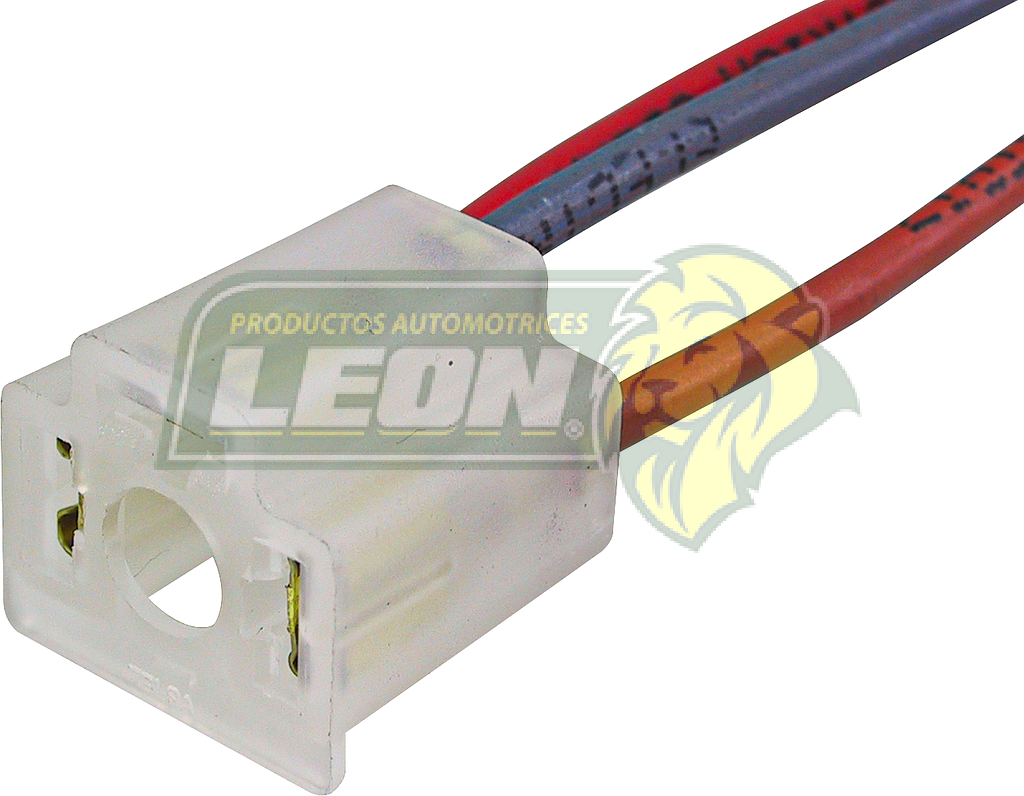 ENCHUFE DE UNIDAD H4 LATON REFORZADO CAL.12 (TRANSPARENTE) G055