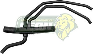 MANGUERA (521184) RAD. INF. G.M. SUBURBAN 1500 V8 6.0L 06-10, FORD E-350 SUPER DUTY 5.4L 2003, E-450 SUPER DUTY 5.4L 03-04, EXPEDITION 5.4L 97-02, F-150 4.6L 2004, 5.4L 97-04, F-250 4.6L 2004, 5.4L 97-01, F-350 5.4L 99-03, LINCOLN NAVIGATOR 5.4L 99-02 (62288, 71963, 22297, F75Z8286JD, F75Z8286MA, XL3Z8286CA) ALTO: 45 cm, LARGO: 67 cm, ØI: 22 mm, ØE: 42 mm
