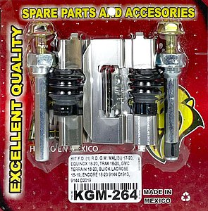 KIT F.D. (1) R.D. G.M. MALIBU 17-20, EQUINOX 18-20, TRAX 18-20, GMC TERRAIN 18-20, BUICK LACROSE 18-19, ENCORE 18-20 9144 D1913, 9144 D2019 KC264