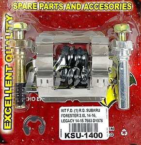 KIT F.D. (1) R.D. SUBARU FORESTER 2.0L 14-16, LEGACY 14-15 7983 D1078 KC1400