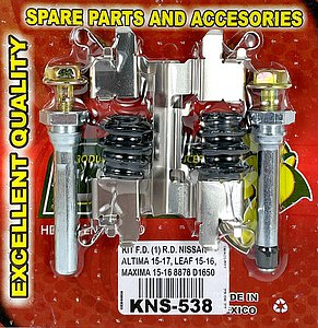 KIT F.D. (1) R.D. NISSAN ALTIMA 15-17, LEAF 15-16, MAXIMA 15-16 8878 D1650 KC538