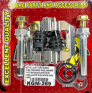 KIT F.D. (1) R.T. G.M. ACADIA 19-20, TRAVERSE 18-20, CAMARO 16-17, BUICK ENCLAVE 18-20, CADILLAC XT5 19-20, XT6 20- 9105 D1877 KC269