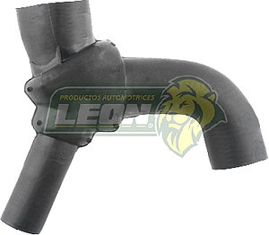 MANGUERA REFRIGERACION TERMOSTATO A BOMBA 16V G.M. MERIVA 1.8L 04-08 (KMA4004, 93362936) ALTO: 19 cm, LARGO: 17 cm, ØI: 28 mm, ØE: 38 mm