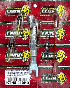 KIT FRENO TAMBOR L ó R NISSAN NP300 15-20, FRONTIER 14-16, MARCH 12-21, NOTE 14-16, SENTRA 14-21, SENTRA B17 16-17, VERSA 12-21, DODGE NEON 18-19 1689 S1020, 1740 S1094, 1X33 FT113 KT419