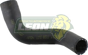 MANGUERA RAD. INF. VERSION LXT G.M. AVEO L4 1.6L 09-11, PONTIAC G3 1.6L 09-10 (66296, 23497, 95950470) ALTO: 13 cm, LARGO: 23 cm, ØI: 32 mm, ØI: 38 mm