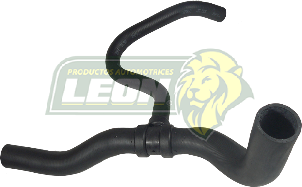 MANGUERA (521388) RAD. INF. G.M. SILVERADO 1500 V6 4.3L 99-11, 3500 6.0L 01-07, MC SIERRA 1500 4.3L 99-11 (62285, 71988, 22438, 15039021, 15059572, 15769076) ALTO: 40 cm, LARGO: 55 cm, ØI: 36 mm, ØI: 48 mm