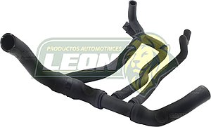 MANGUERA RAD. INF. T/A NISSAN PLATINA L4 1.6L 01-09, RENAULT CLIO 1.6L 02-10 (8200428290) ALTO: 50 cm, LARGO: 70 cm, ØI: 30 mm, ØI: 15 mm