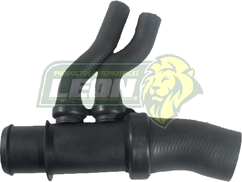 MANGUERA RAD. INF. FORD BRONCO V8 5.8L 93-96, E-150 ECONOLINE 5.0L 94-96, 5.8L 94-96, CLUB WAGON 5.0L 94-96, 5.8L 94-96, E-250 ECONOLINE 5.8L 94-96, E-350 ECONOLINE 5.8L 94-96, CLUB WAGON 5.8L 94-96, F-150 5.8L 94-96, F-250 5.8L 94-97, F-350 5.8L 94-97 (62843, 22401, 71735) ALTO: 18 cm, LARGO: 23 cm, ØI: 42 mm, ØE: 43 mm