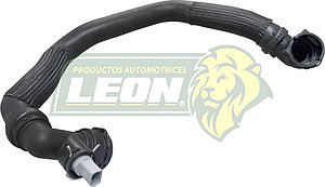 MANGUERA RAD. INF. VW BEETLE L4 1.8L 14-17, 2.0L 13-19, JETTA A6 1.8L 14-18, 2.0L 14-18, PASSAT 1.8L 14-17, 2.0L 18-21 C/BULBO (67292, 51644, 5C0122051N) ALTO: 30 cm, LARGO: 40 cm