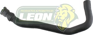 MANGUERA RAD. INF. G.M. EXPRESS 1500 V6 4.3L 04-14, 2500 4.3L 04-06, GMC SAVANA 1500 4.3L 04-14, 2500 4.3L 04-06 (62940, 23128, 15294508, 25808976) ALTO: 25 cm, LARGO: 62 cm, ØI: 43 mm
