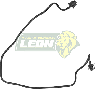 MANGUERA REFRIGERACION DEPOSITO RADIADOR PEUGEOT PARTNER L4 1.6L 10-18 (1323Z9) ALTO: 25 cm, LARGO: 30 cm, ØI: 5 mm