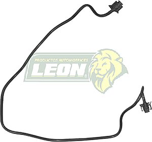 MANGUERA REFRIGERACION DEPOSITO RADIADOR PEUGEOT PARTNER L4 1.6L 10-18 (1323Z9) ALTO: 25 cm, LARGO: 30 cm, ØI: 5 mm