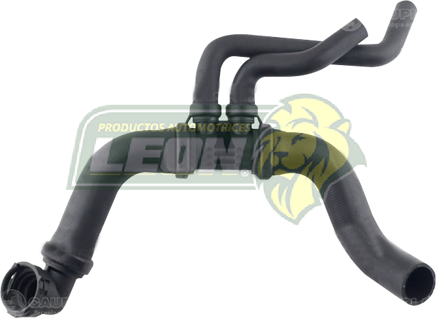 MANGUERA RAD. INF. FORD F-150 V8 5.0L 11-14, LOBO 5.0L 11-14, LINCOLN MARK LT 5.0L 11-14 (67129, BL348286CC, BL348286C, BL3Z8286C, 24451) ALTO: 45 cm, LARGO: 45 cm, ØI: 36 mm, ØE: 19 mm