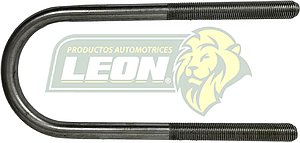 ABRAZADERA SUSPENSION CARROCERIA-MUELLE 1/2x2” 3/4x7 1/2” REDONDA NISSAN PK-UP
