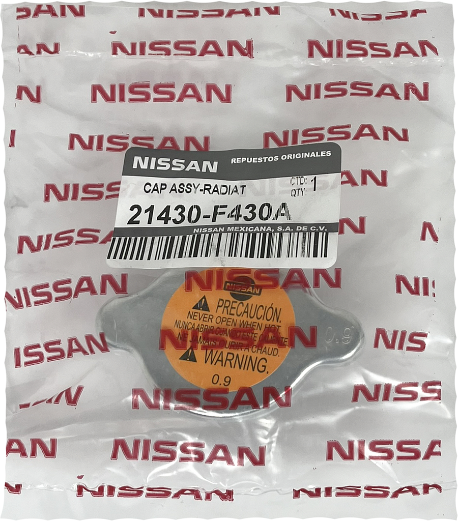 TAPON RADIADOR 09 Lbs. TSURU III, URVAN, D21, ATOS 1.1L 05-11 T/ORIGINAL