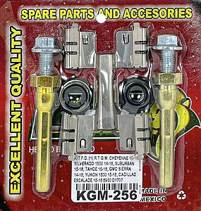 KIT F.D. (1) R.T G.M. CHEYENNE 10-18, SILVERADO 1500 14-18, SUBURBAN 15-18, TAHOE 15-18, GMC SIERRA 14-18, YUKON 1500 15-18, CADILLAC ESCALADE 15-18 8930 D1707 KC256