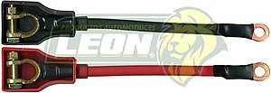 CABLE BATERIA 160 cm CON CAPUCHON (ESPECIFIQUE ROJO ó NEGRO)