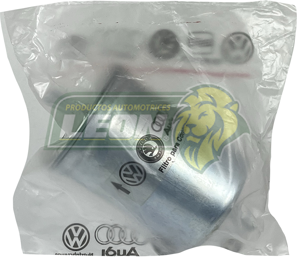 FILTRO GASOLINA VW ATLANTIC, GLS, CARIBE M. 1700 Y 1800, GOLF JETTA A2 M. 1800 4C., A3 , PASSAT, SEDAN (FGI-0028, FG-168, FI-HG28) T/O.