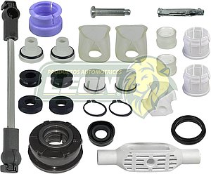 REPUESTO PALANCA Y MAROMA VEL. G.M. AVEO 1.6L 09-18, TORNADO 1.6L 06-11, OPTRA 1.6L 04-14, CORSA 1.8L 06-08 PONTIAC G3 “COMBO SUPER COMPLETO C/HUESO DE METAL” T/O (94580711) (29 pzas.)