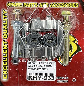 KIT F.D. (1) R.D. HYUNDAI KONA 2.0L 18-20, ELANTRA GT 18-20 8505 D2035 KC933