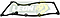 JUNTA TAPA PUNTERIAS FORD  FIESTA 03-10 1.6L, KA 01-08 1.6L, IKON 00-15 1.6L, COURIER 01-12 1.6L