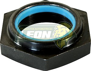 TUERCA PIÑON FLECHA SALIDA CAJA SPICER INSERTO NAILON 1” 1/2-18H. LL.2” 1/4