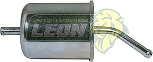 FILTRO GASOLINA NISSAN PK-UP 2.4L, D22 (METALICO) MOD. NUEVO “SEMI CURVO”