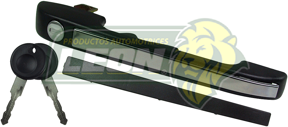 MANIJA EXTERIOR PUERTA VW GOLF A2 1.8L 88-92, JETTA A2 1.8L 88-92, ATLANTIC 1.7,1.8L 81-87, CARIBE 1.6, 1.8L 77-87 DELANTERA (R) DOBLE MOLD. T/ORIGINAL