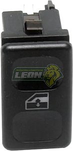 INTERRUPTOR ó SWITCH LEVANTAVIDRIO VW GOLF A2 1.8L 88-92, JETTA A2 1.8L 88-92 6T. ELECTRICO (SIN MOLDURA)