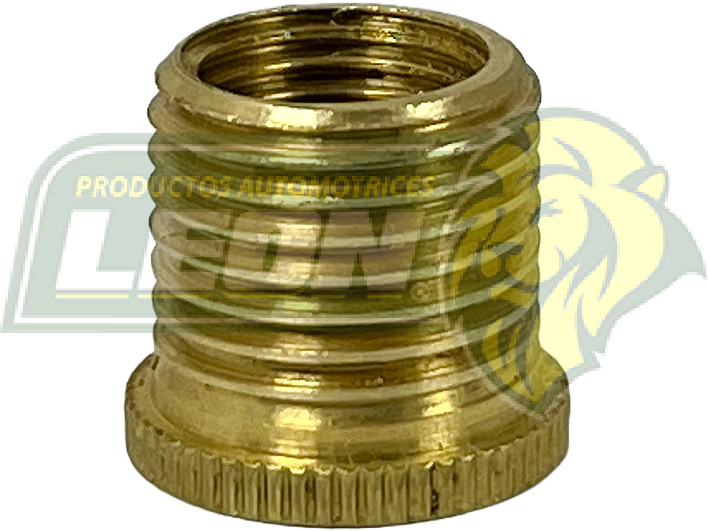 CASQUILLO 10x1.00x1/2 NFx 13 mm LATON MOTOCICLETAS