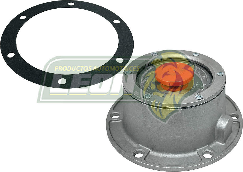 TAPA CUBREPOLVO EJE ALUMINIO TRASERA (6 HOYOS)