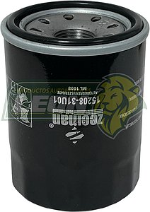 FILTRO ACEITE NISSAN URVAN 00-12 2.5L, NV350 13-17, NV3500 12-18, HONDA ACCORD 84-13, CITY 10-19, CIVIC 88-19, CRV 05-19, FIT 06-19, ODYSSEY 95-19, PILOT 05-19, RIDGELINE 07-19, HUYNDAI GRAND I10 15-17, SANTA FE 17-19, DODGE ATTITUDE 05-20 L3 1.2L, MITSUBISHI MIRAGE 00-20, LANCER 02-17, OUTLANDER 10-18, L200 08-17 (GP-149, OF-3593) ROSCA 20x1.5 mm