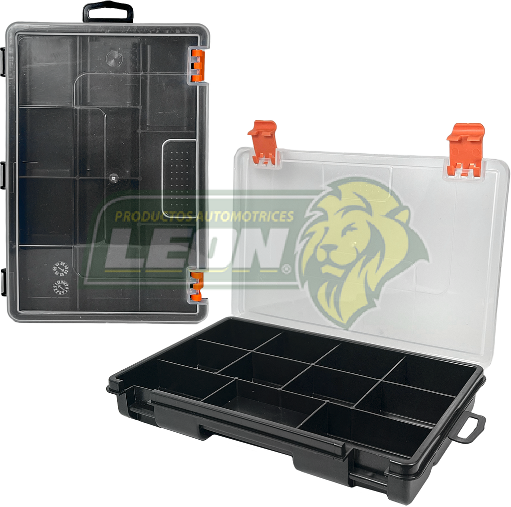 ORGANIZADOR 9” CON 11 COMPARTIMENTOS DE LARGO: 23 cm, ALTO: 4 cm, FONDO: 15 cm (10035)
