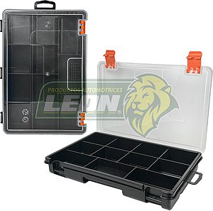 ORGANIZADOR 9” CON 11 COMPARTIMENTOS DE LARGO: 23 cm, ALTO: 4 cm, FONDO: 15 cm (10035)