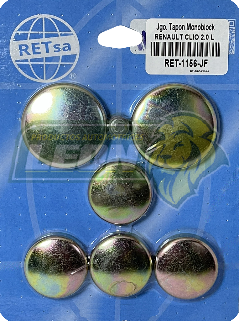 JUEGO SELLO MONOBLOCK RENAULT CLIO 2.0L FIERRO