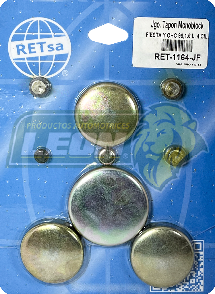 JUEGO SELLO MONOBLOCK FORD FIESTA OHC 1998 1.6L 4C. FIERRO