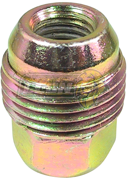 TUERCA CONICA PASADA G.M. AVEO, CUTLASS, CENTURY 92-02 12x1.50 mm LL.3/4 C/ROSCA EXT. 22 mmT/O (03-080)