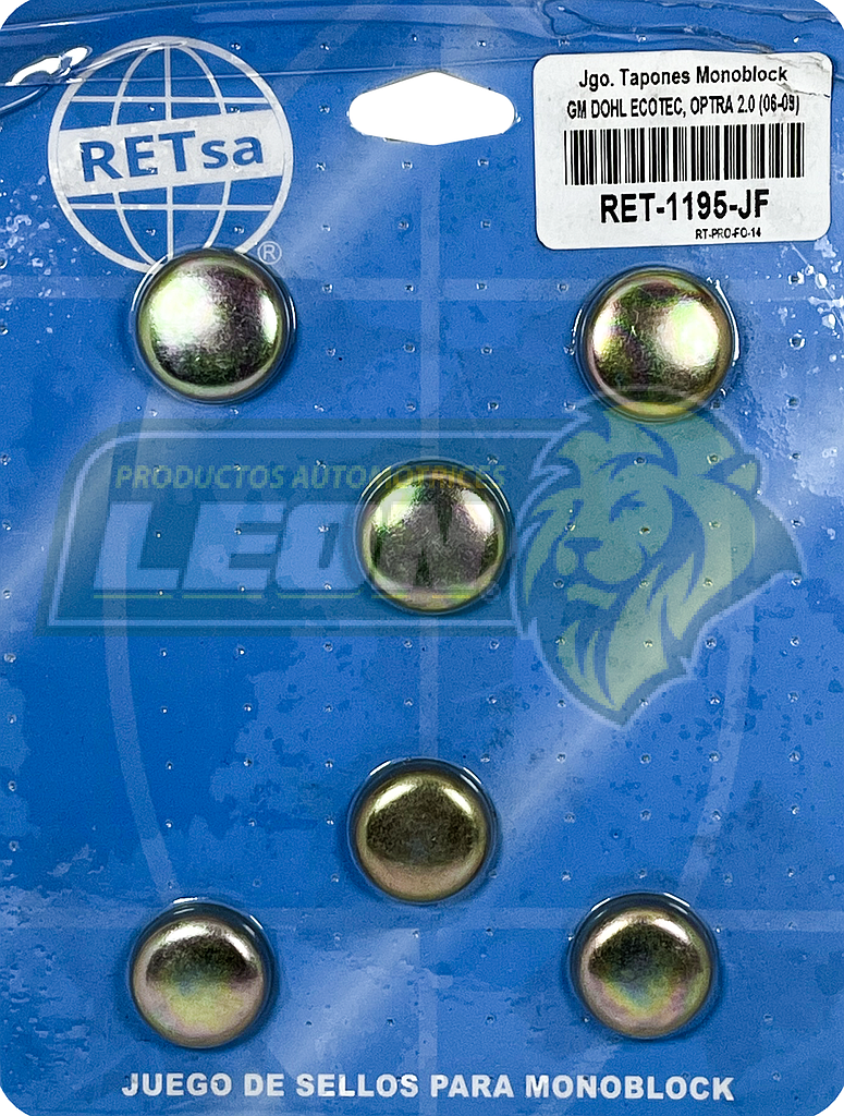 JUEGO SELLO MONOBLOCK G.M. OPTRA 2.0L 06-09 DOHC ECOTEC FIERRO