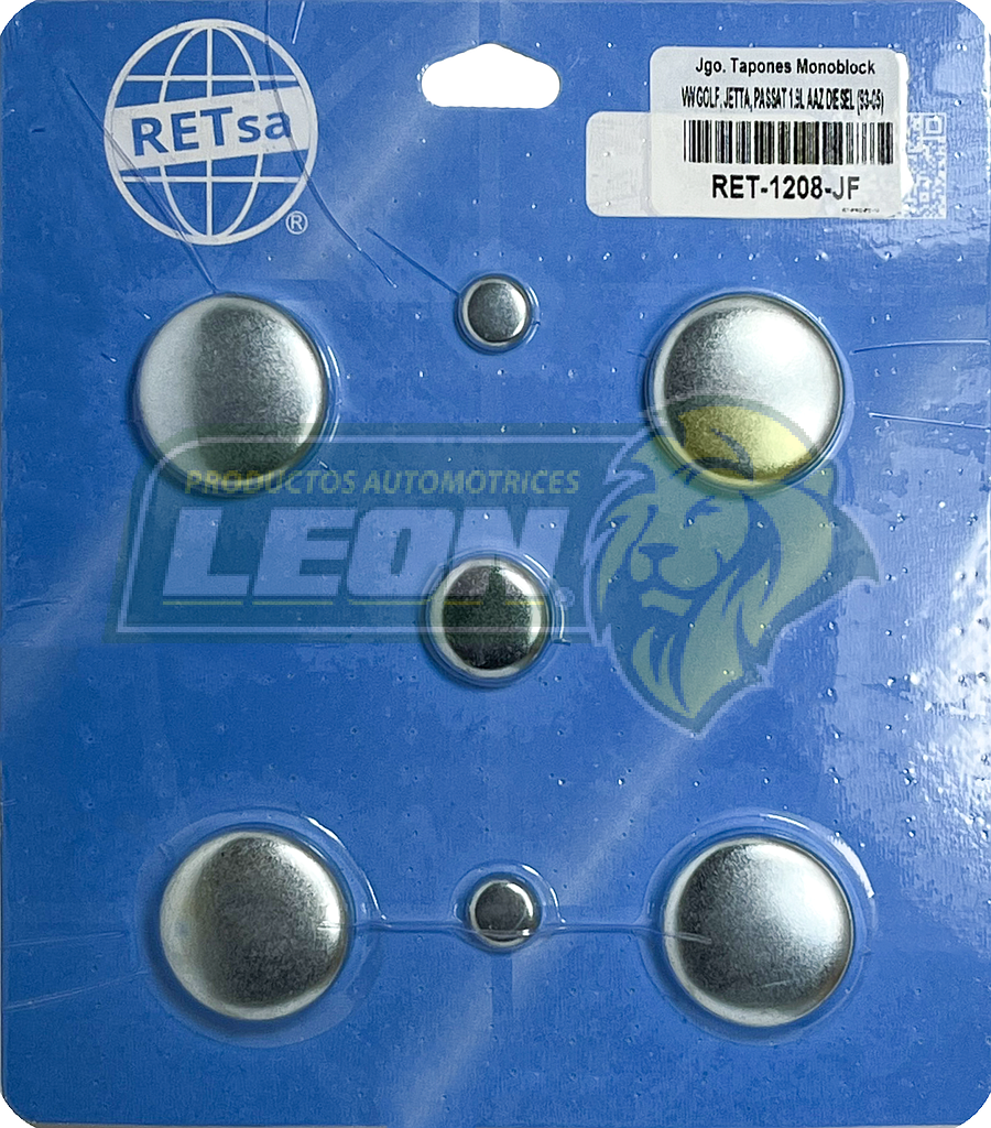 JUEGO SELLO MONOBLOCK VW GOLF, JETTA, PASSAT 1.9L AAZ DIESEL 93-05 FIERRO